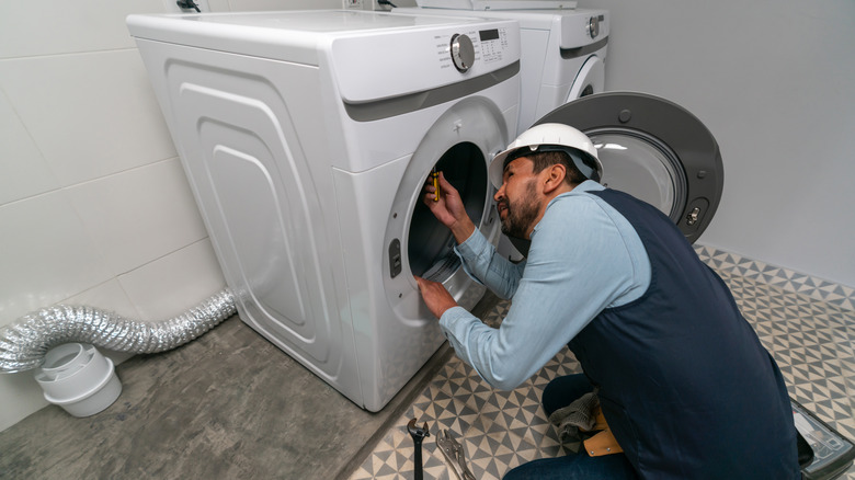 Everett washer- dryer installation